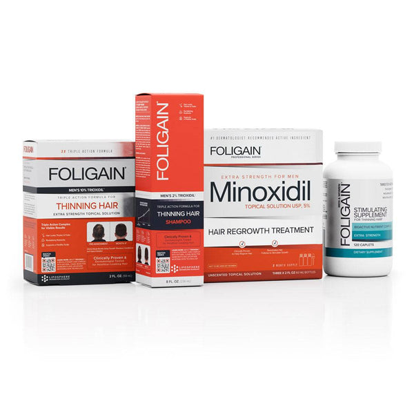 FOLIGAIN Mens's Hair Regrowth Kit - FOLIGAIN CH