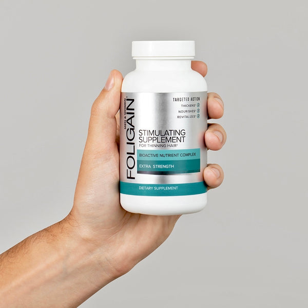 FOLIGAIN Stimulating Supplement For Thinning Hair 60 Caplets - FOLIGAIN CH