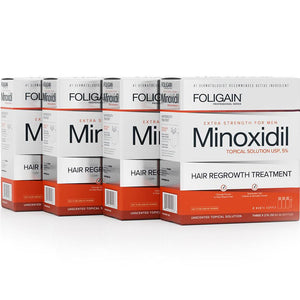 FOLIGAIN Minoxidil 5% Hair Regrowth Treatment For Men 12 Month Supply - FOLIGAIN CH