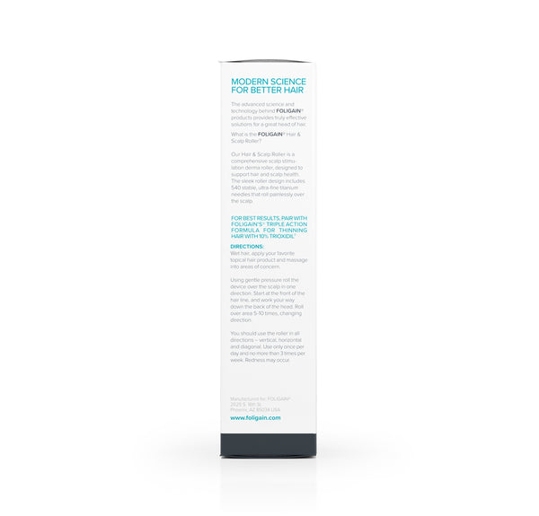 FOLIGAIN Hair & Scalp Roller 0.25 Titanium Needles - FOLIGAIN CH