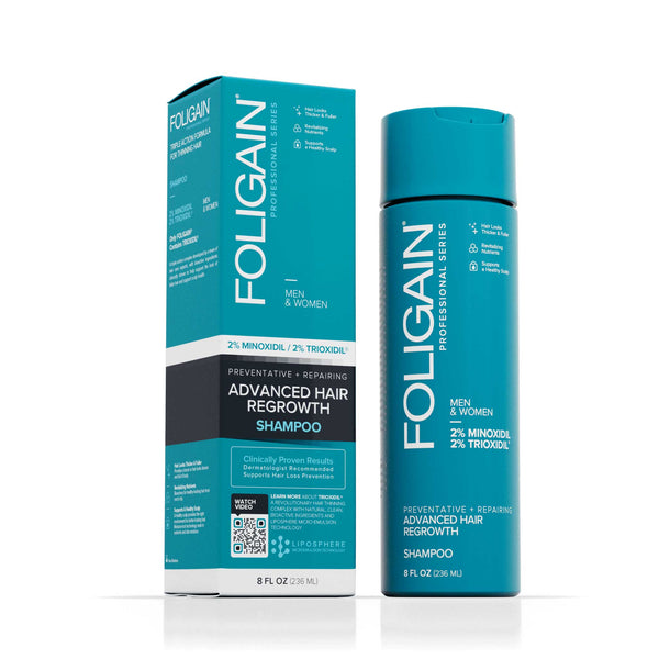 FOLIGAIN® Fortgeschrittenes Haarwuchs-Shampoo Minoxidil 2% + TRIOXIDIL® 2%