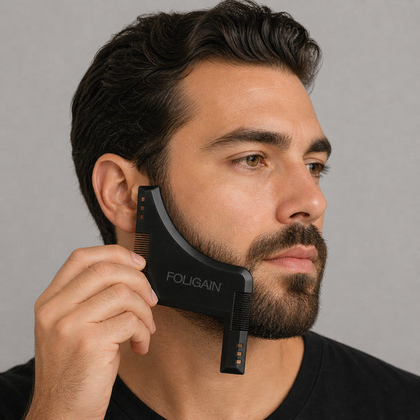 Outil de coiffage de barbe FOLIGAIN® pour tous styles de barbe