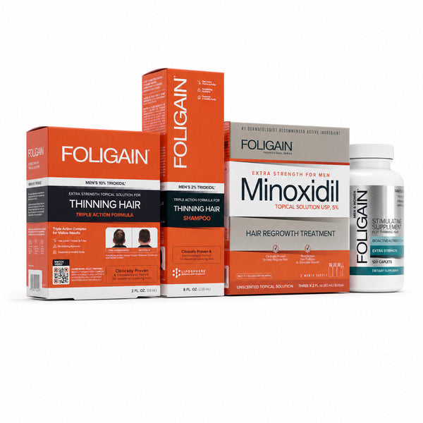 FOLIGAIN® Haarwuchsmittel-Set für Männer
