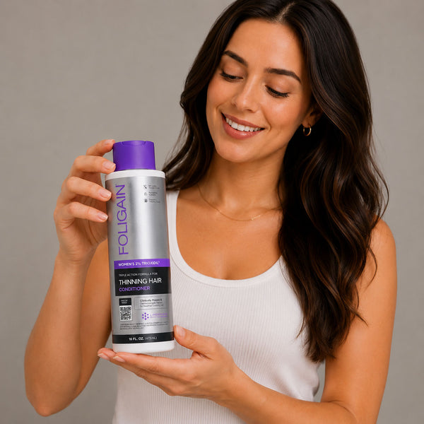 FOLIGAIN® Triple-Action Conditioner für dünner werdendes Haar für Frauen mit 2% TRIOXIDIL® 473ml