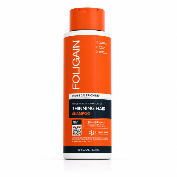 FOLIGAIN® Triple-Action-Shampoo für dünner werdendes Haar bei Männern mit 2% TRIOXIDIL® 473ml