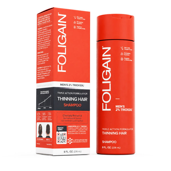 FOLIGAIN® Triple-Action-Shampoo für dünner werdendes Haar bei Männern mit 2% TRIOXIDIL®