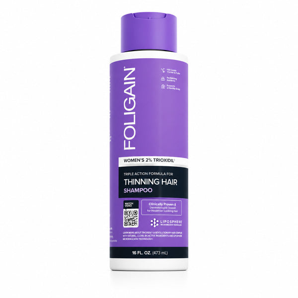 FOLIGAIN® Triple-Action Shampoo für dünner werdendes Haar für Frauen mit 2% TRIOXIDIL® 473ml