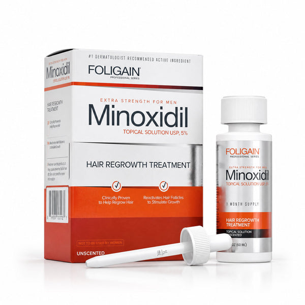 FOLIGAIN® Minoxidil 5% Haarwuchs-Behandlung für Männer 1-Monats-Vorrat