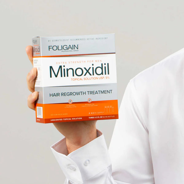 FOLIGAIN Minoxidil 5% Hair Regrowth Treatment For Men - FOLIGAIN CH