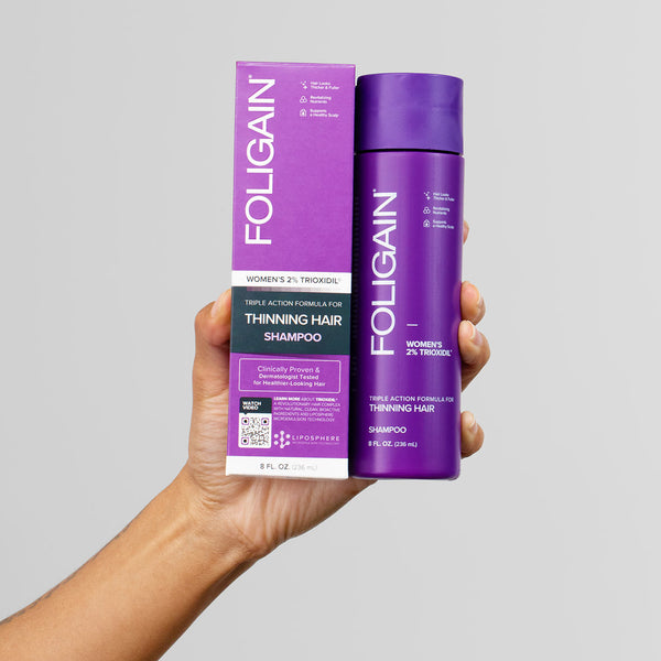FOLIGAIN Hair Growth Shampoo + Conditioner Kit For Women (Standalone) - FOLIGAIN CH